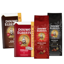 Douwe Egberts bonen of pads